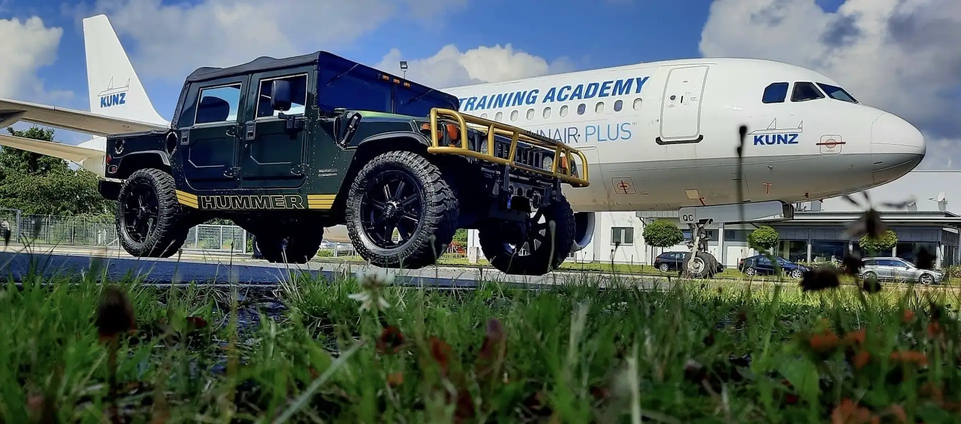 HUMMER H1 Cabrio Open Top 6.5 td ABS TT4 Lkw zul. Verde - 1