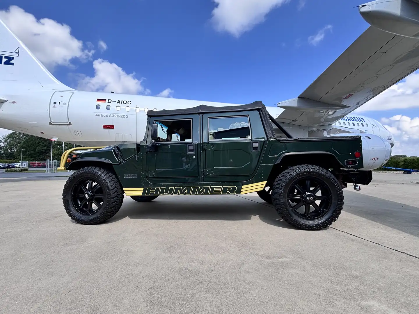 HUMMER H1 Cabrio Open Top 6.5 td ABS TT4 Lkw zul. Verde - 2