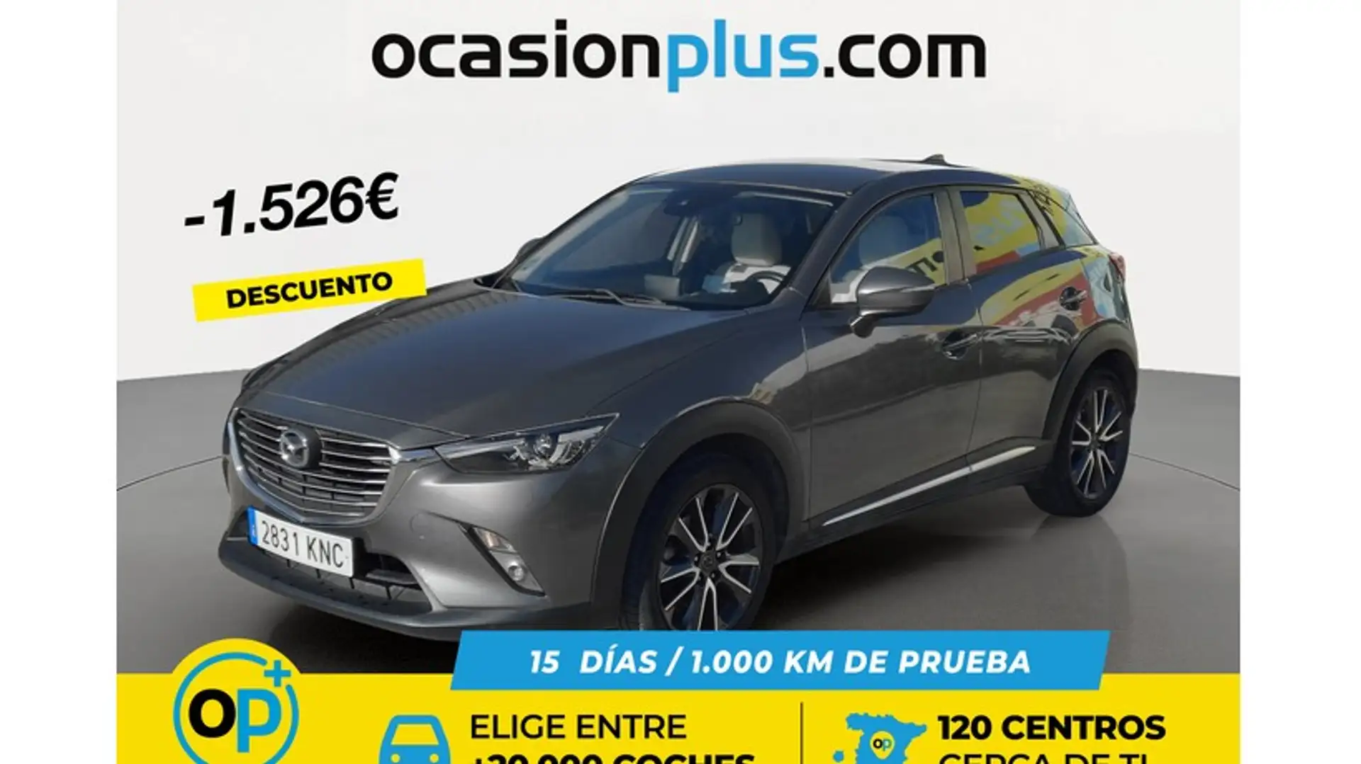 Mazda CX-3 2.0 Luxury Pack White 2WD 120 Gris - 1