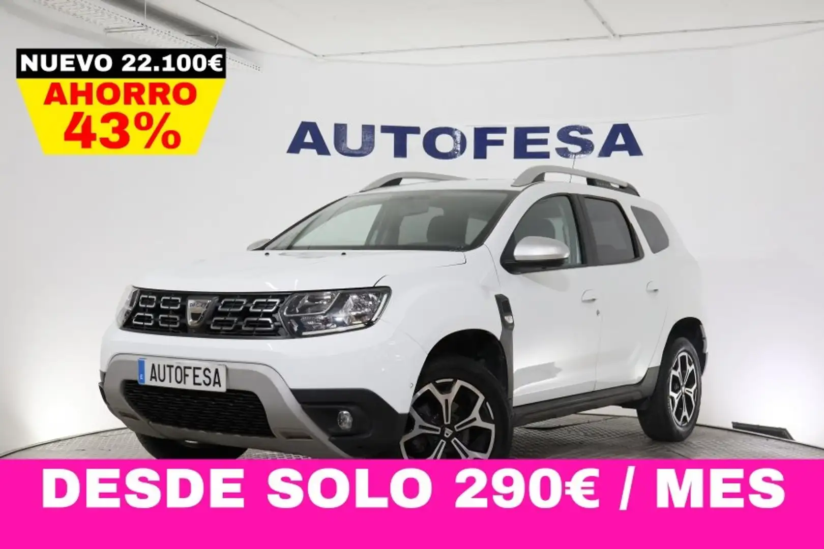 Dacia Duster 1.3 TCE 130CV PRESTIGE 4X2 5P # PARKTRONIC Blanco - 1