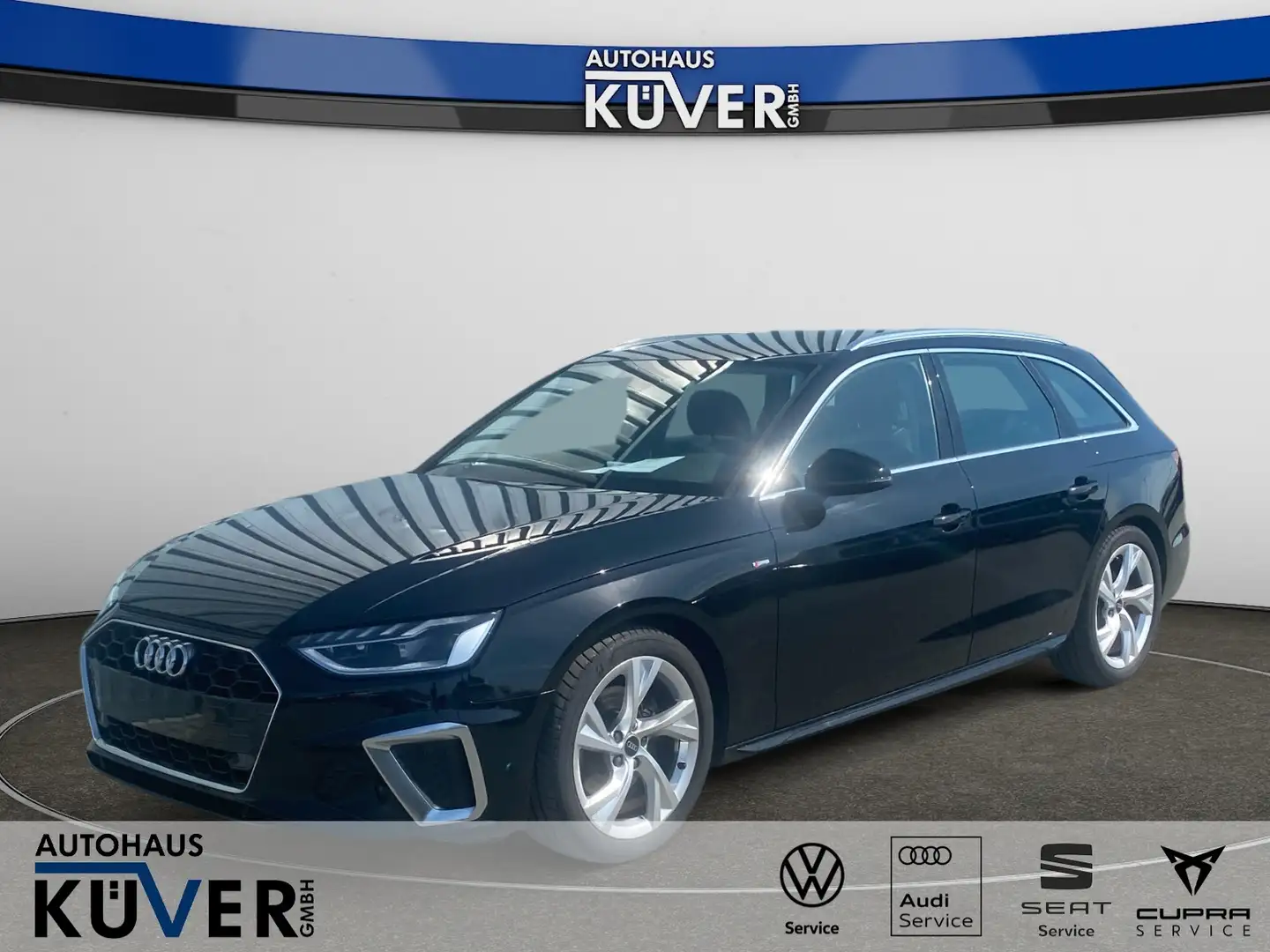Audi A4 Avant S-line 35 TFSI S-Tro. Navi+GRA+Shzg+LED Schwarz - 1