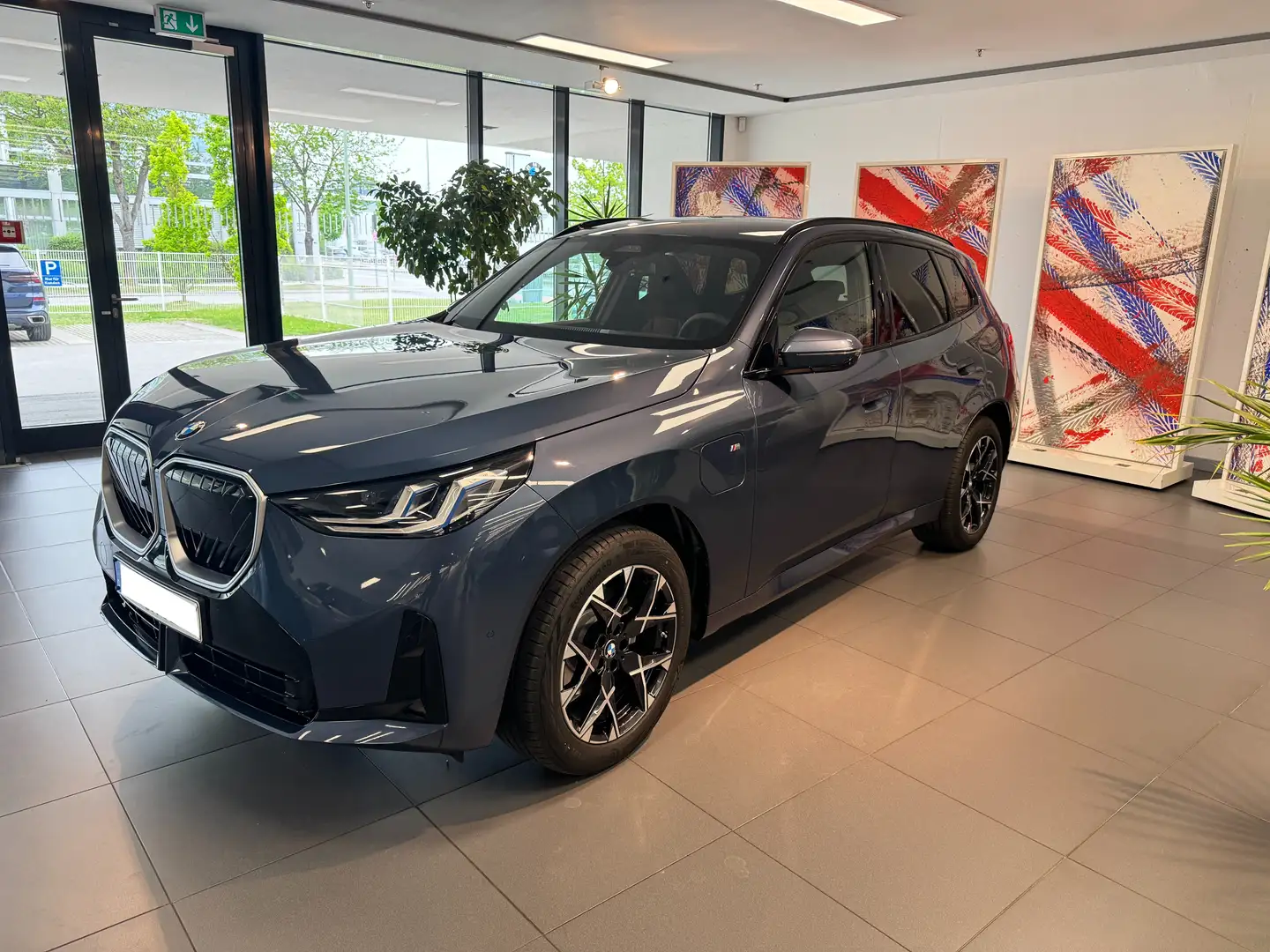 BMW X3 30e xDrive,MPaket,PHEV,Winterräder,360°,voll Blau - 2