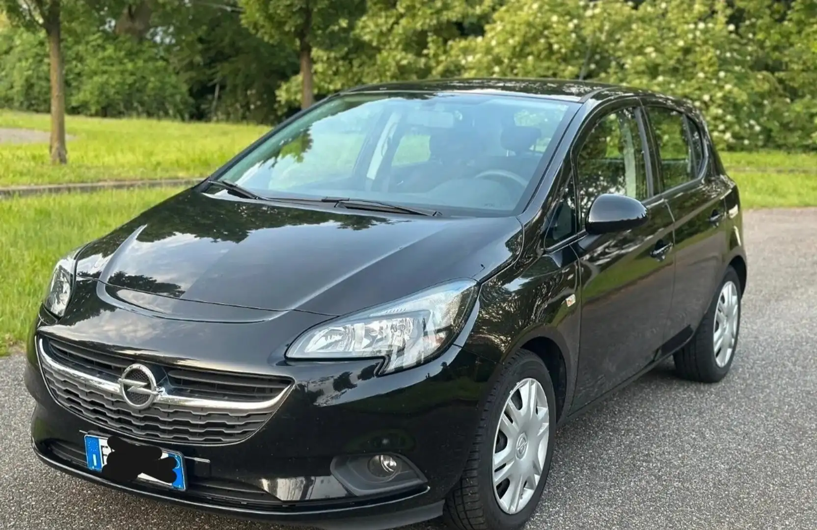 Opel Corsa 5p 1.4 Black Edition Gpl 90cv perfetta in tutto!!! Nero - 1