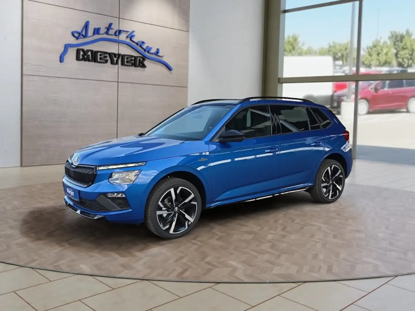 Skoda Kamiq Monte Carlo 1,5TSI DSG 4*J.Gar/18*Alu/el.Klappe Blau - 1