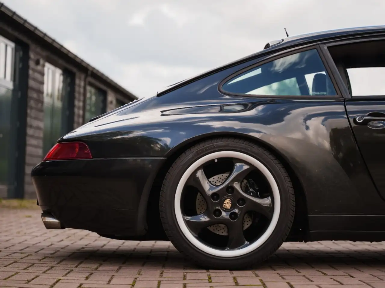 Porsche 993 911 Carrera Coupe â 3.6L â Schwarz Metal, foto 8