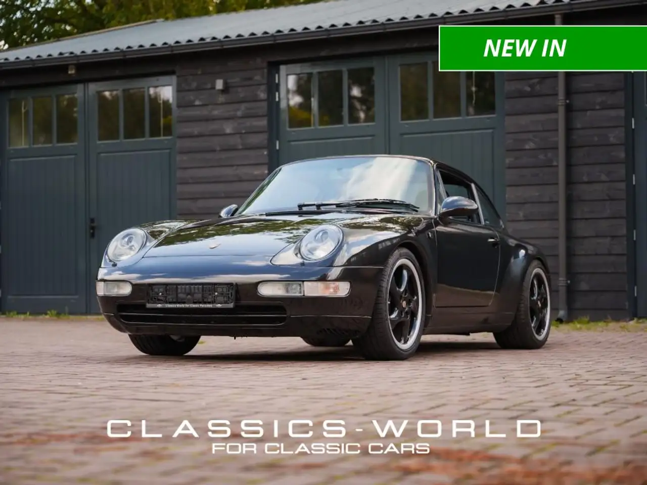 Porsche 993 911 Carrera Coupe â 3.6L â Schwarz Metal, foto 1