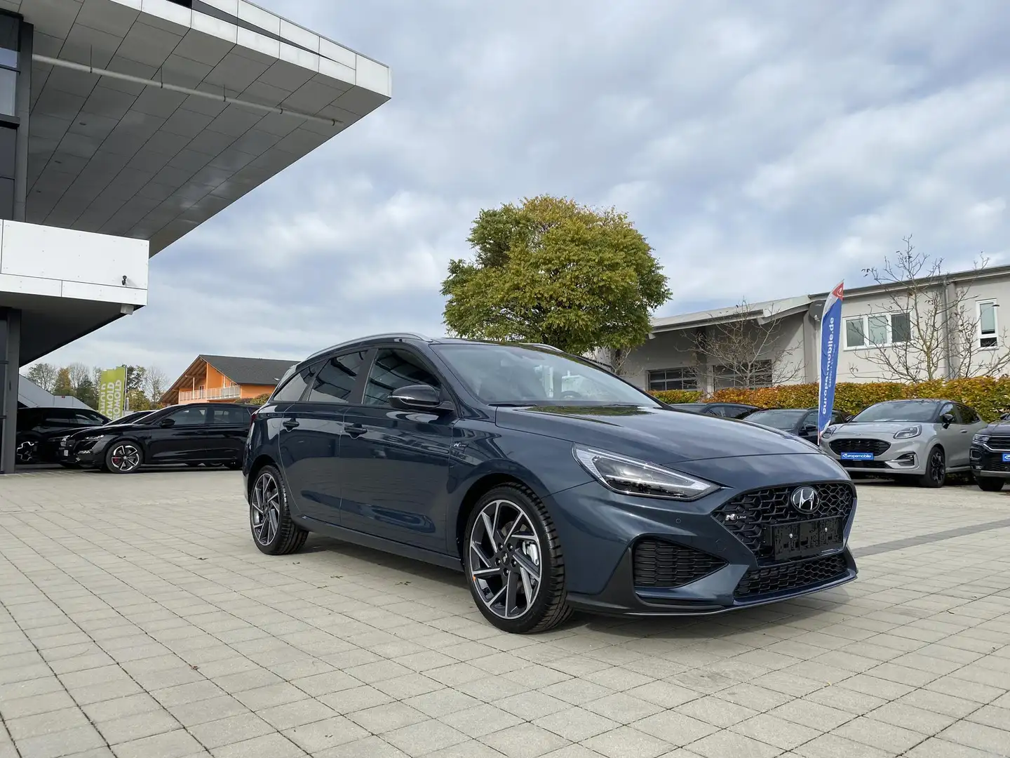 Hyundai i30 N Line Premium (D4) 1.5 T-GDI MHEV 160 DCT | VO... Bleu - 1