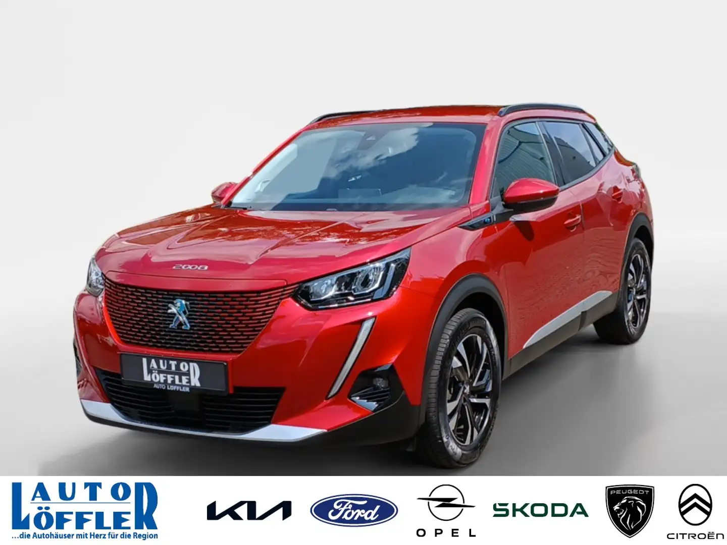 Peugeot 2008 Allure Pack PDCH´ SHZ´ KLIMA´ TEMPO´ Klima Rot - 1