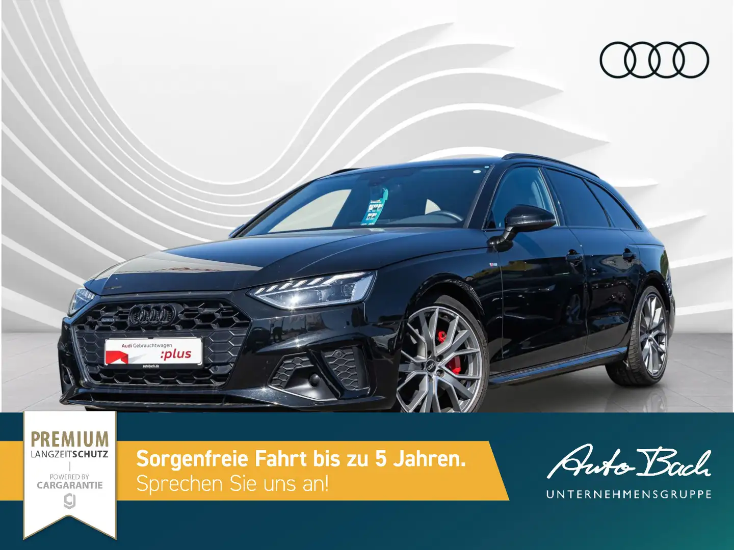 Audi A4 S line competition 45TFSI qu Navi LED v Schwarz - 2