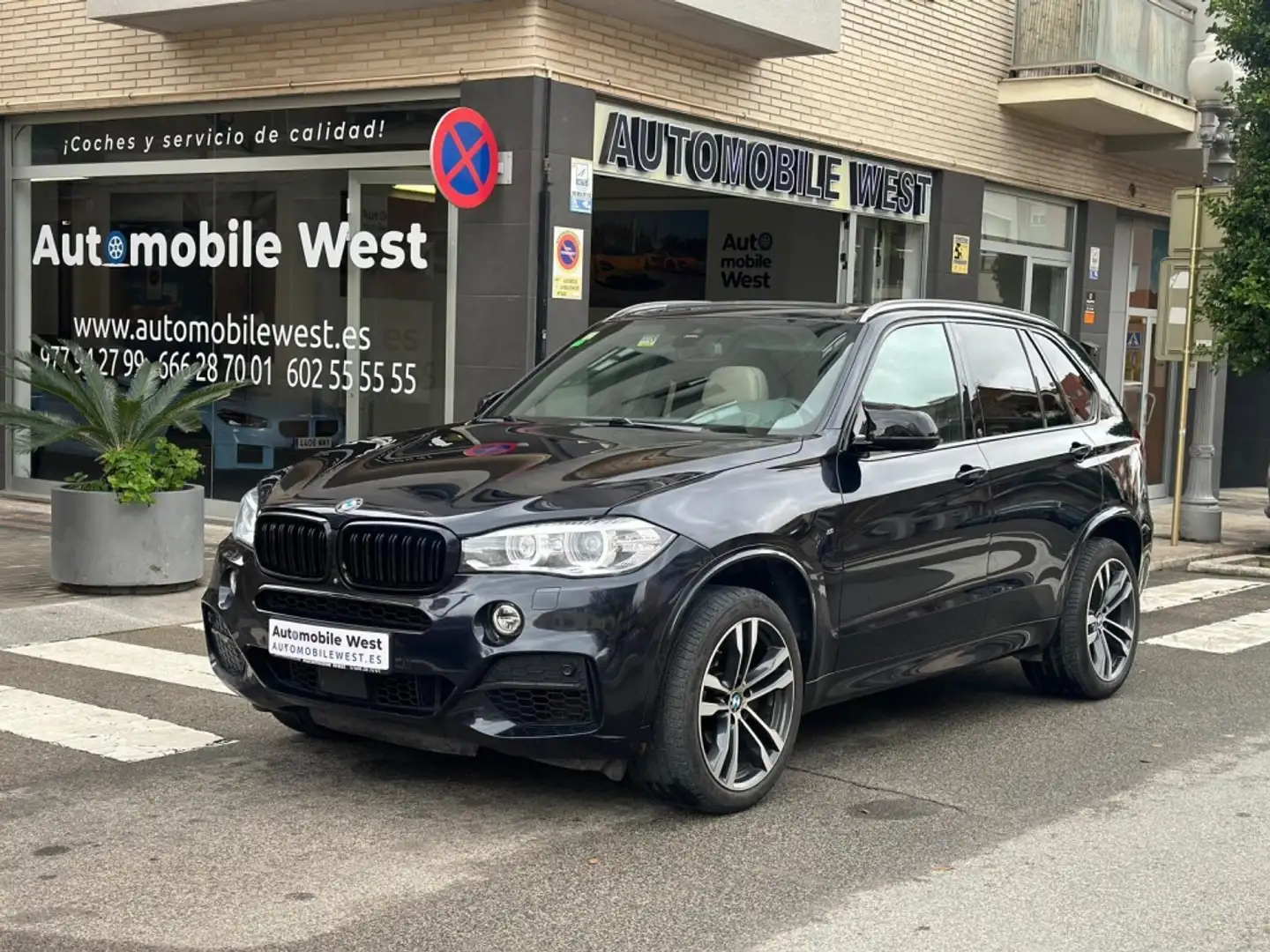 BMW X5 M M50dA Bleu - 1