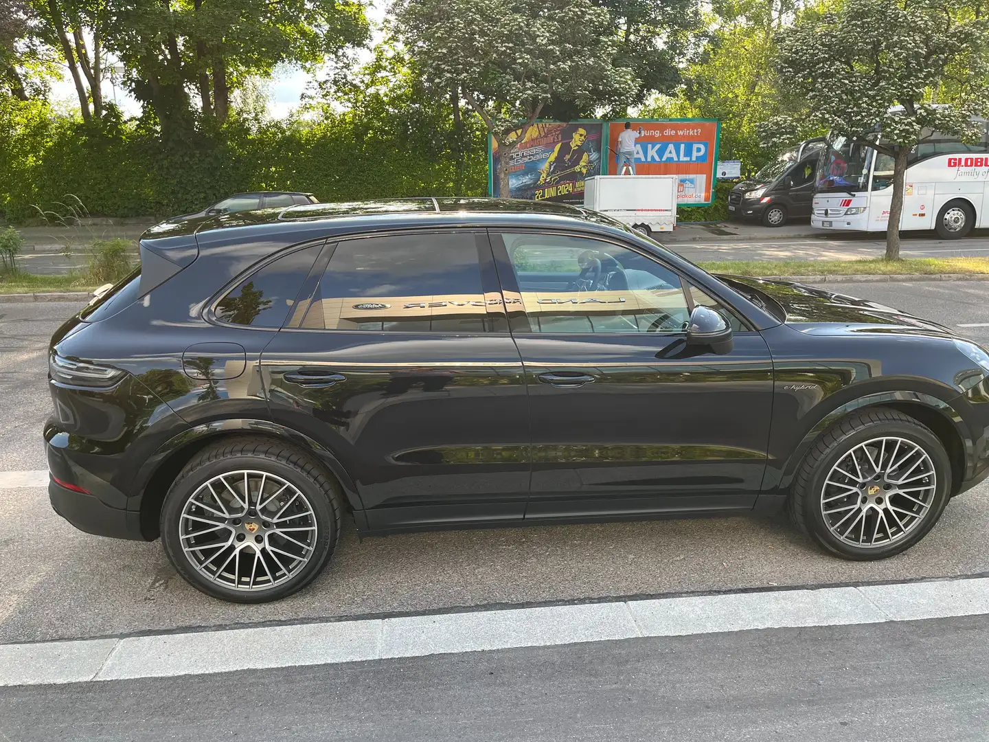 Porsche Cayenne Cayenne E-Hybrid Tiptronic S Platinum Edition Schwarz - 1