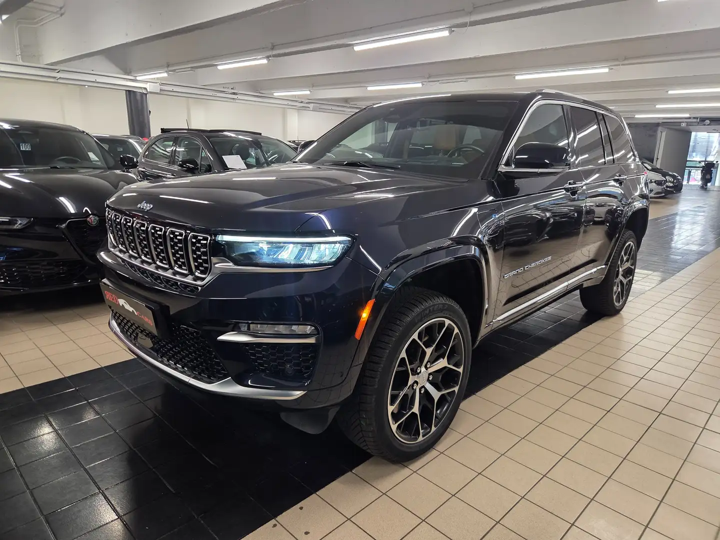 Jeep Grand Cherokee V 4xe 2.0 atx phev Summit Reserve auto Bleu - 2