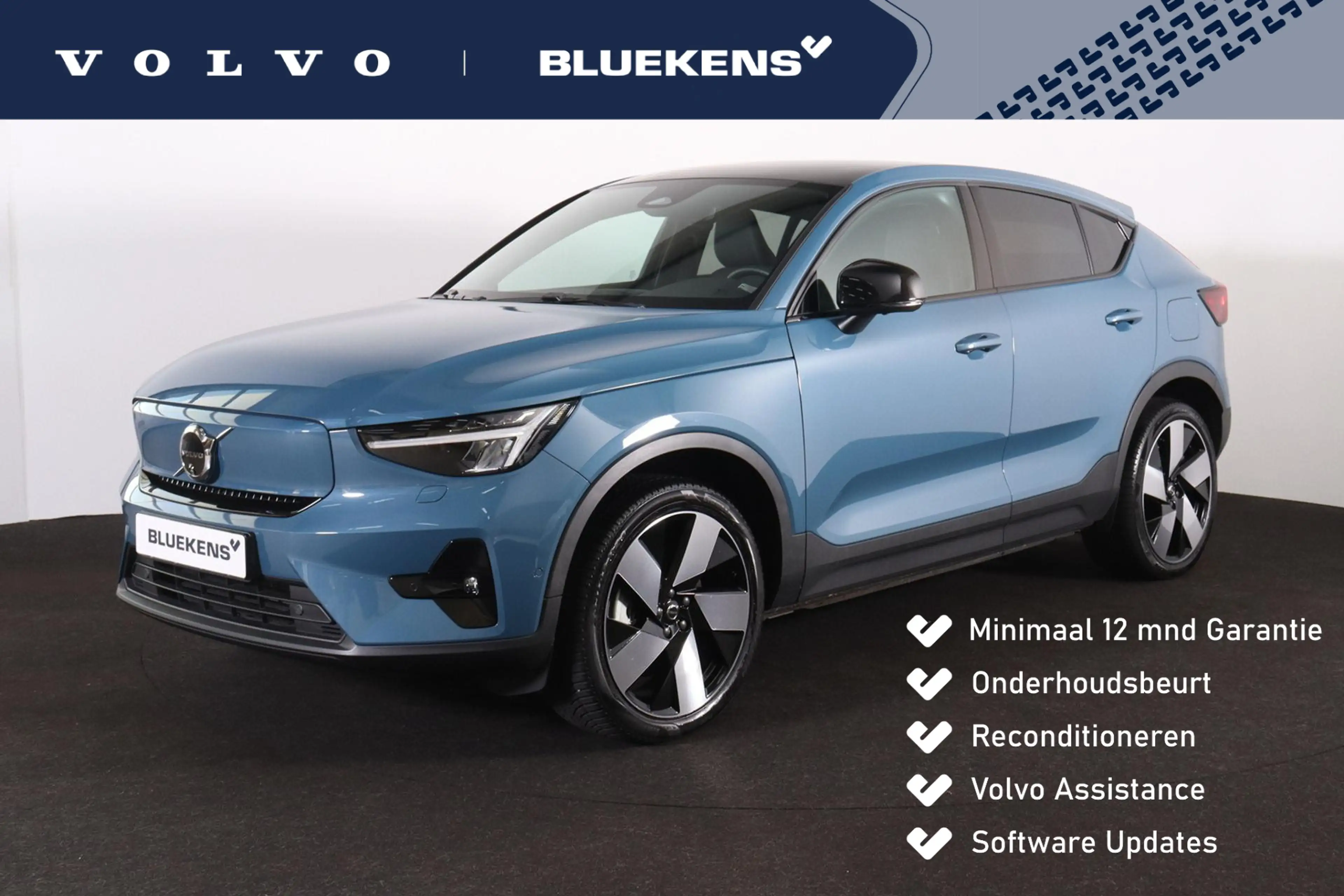 Volvo C40 Extended Range Ultimate 82 kWh - Panoramadak - Int