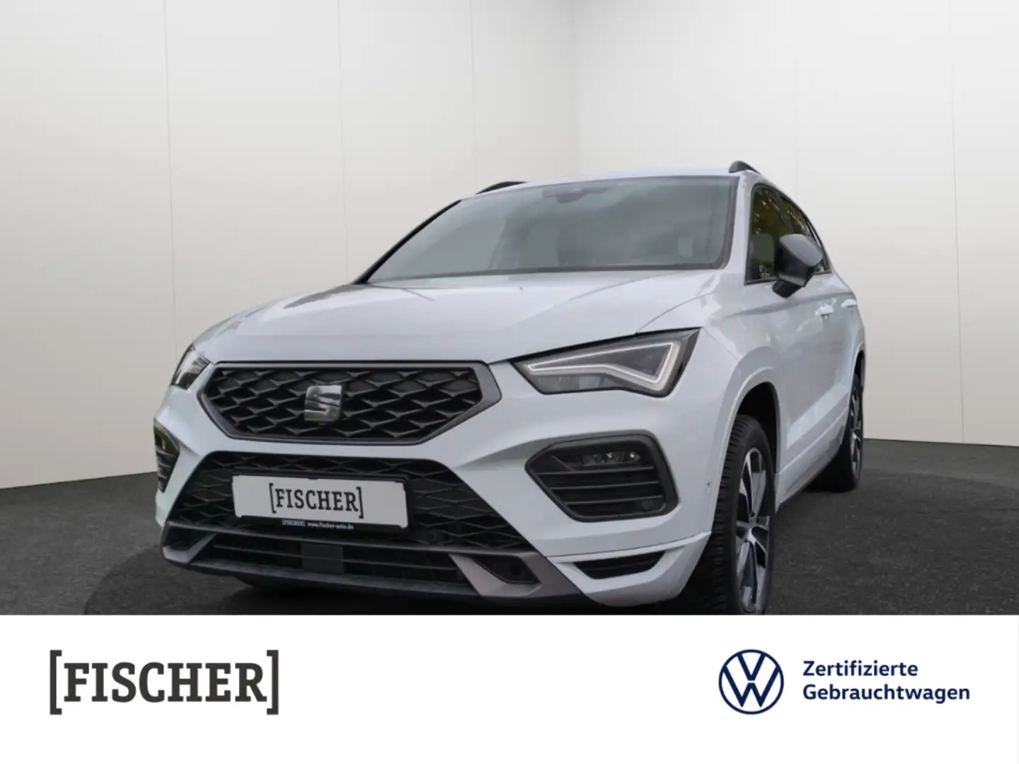 SEAT Ateca 2.0TDI DSG FR-Line LED Navi SHZ Rear View ACC Blanc - 1