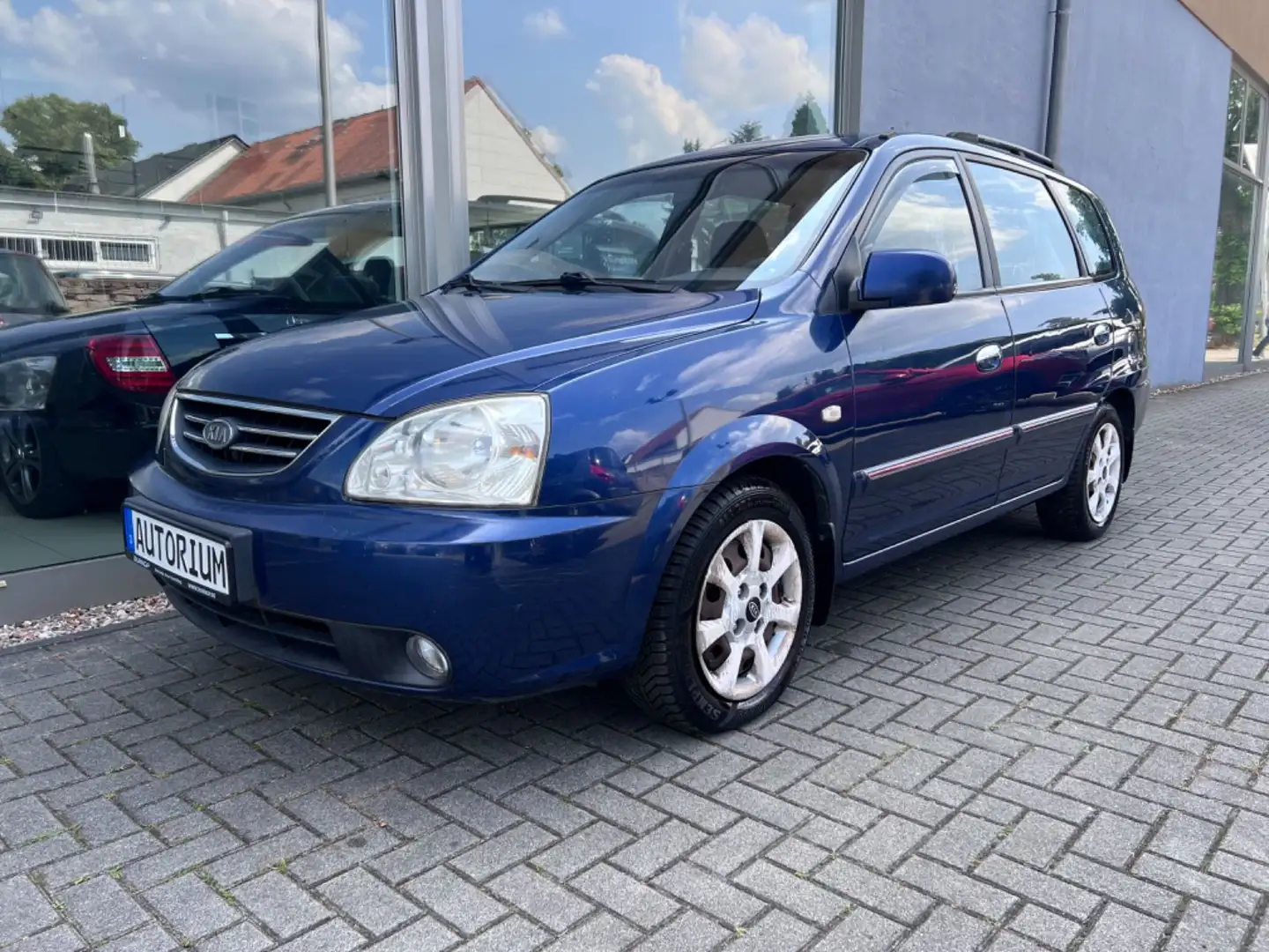 Kia Carens 2.0 16V EX Van Klima 1.Hand Bleu - 1