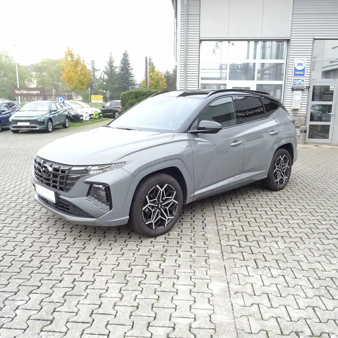 Hyundai TUCSON Plug-In Hybrid 1.6 T-GDi Plug-in-4WD N Line Kamera Grau - 1