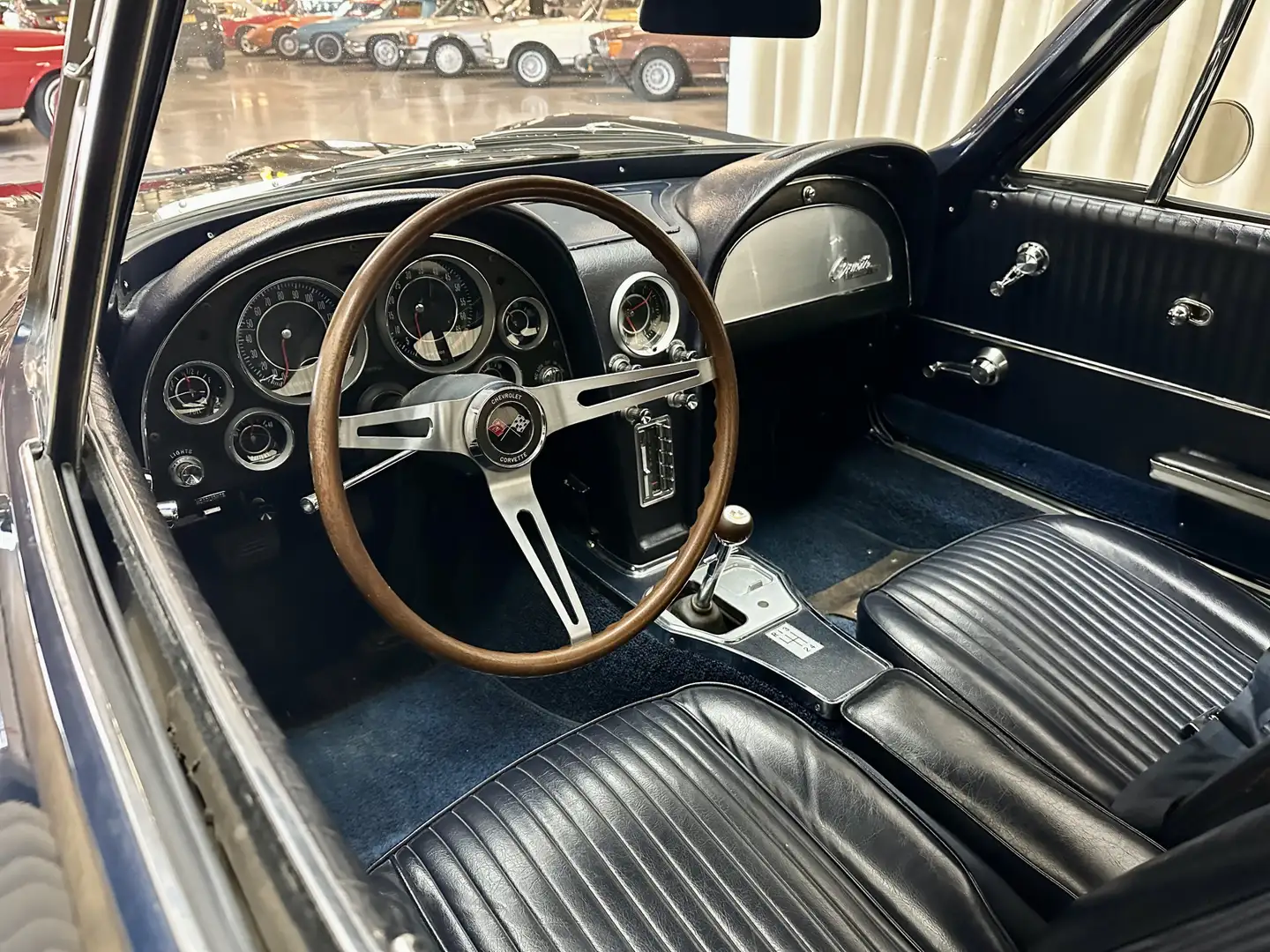 Corvette C2 Coupe Sting Ray Original 365 HP 'RE' 327 V8 *4-Spe Bleu - 2