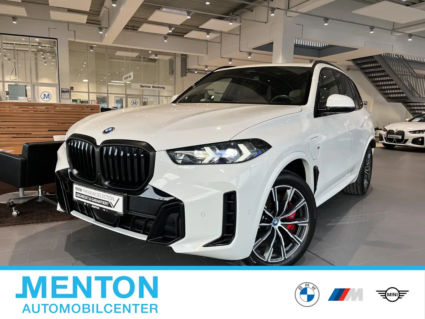 BMW X5 xDrive50e M SportpaketPro/AHK/IconicGlow/Harman Weiß - 1