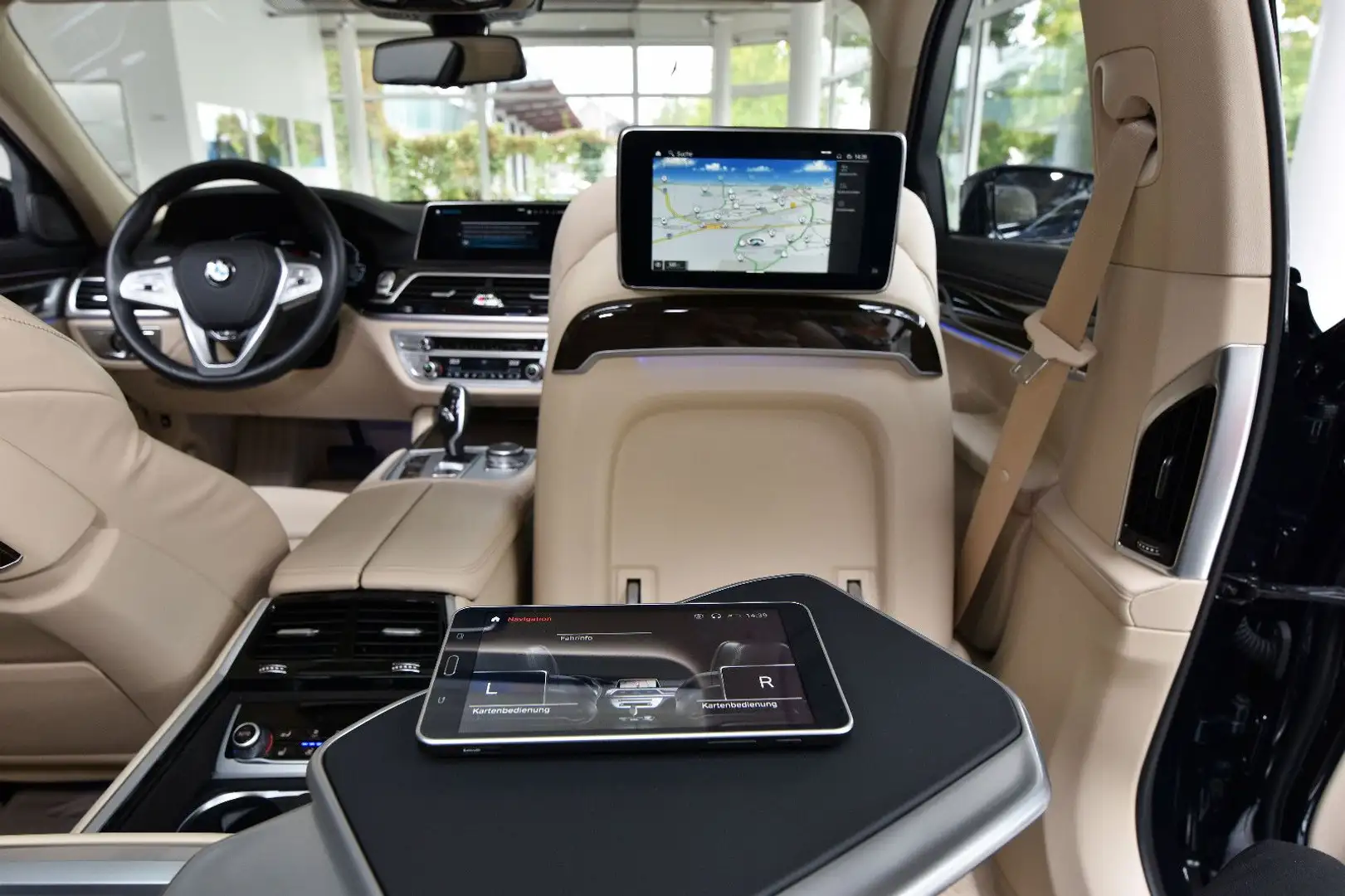 BMW 745 L e xDrive *First Class* MEGA AUSSTATTUNG* Blau - 2