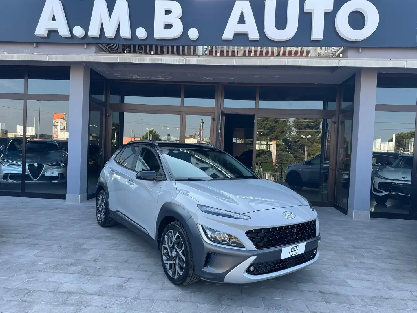 Hyundai KONA Kona 1.6 gdi hev Xclass 2wd 141cv dct Grigio - 1
