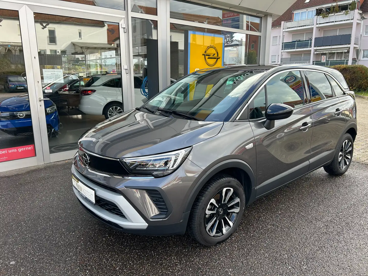 Opel Crossland X Elegance AT Navi,LED,SHZ,Kamera,PDC,KeyLess,PDC! Grau - 1