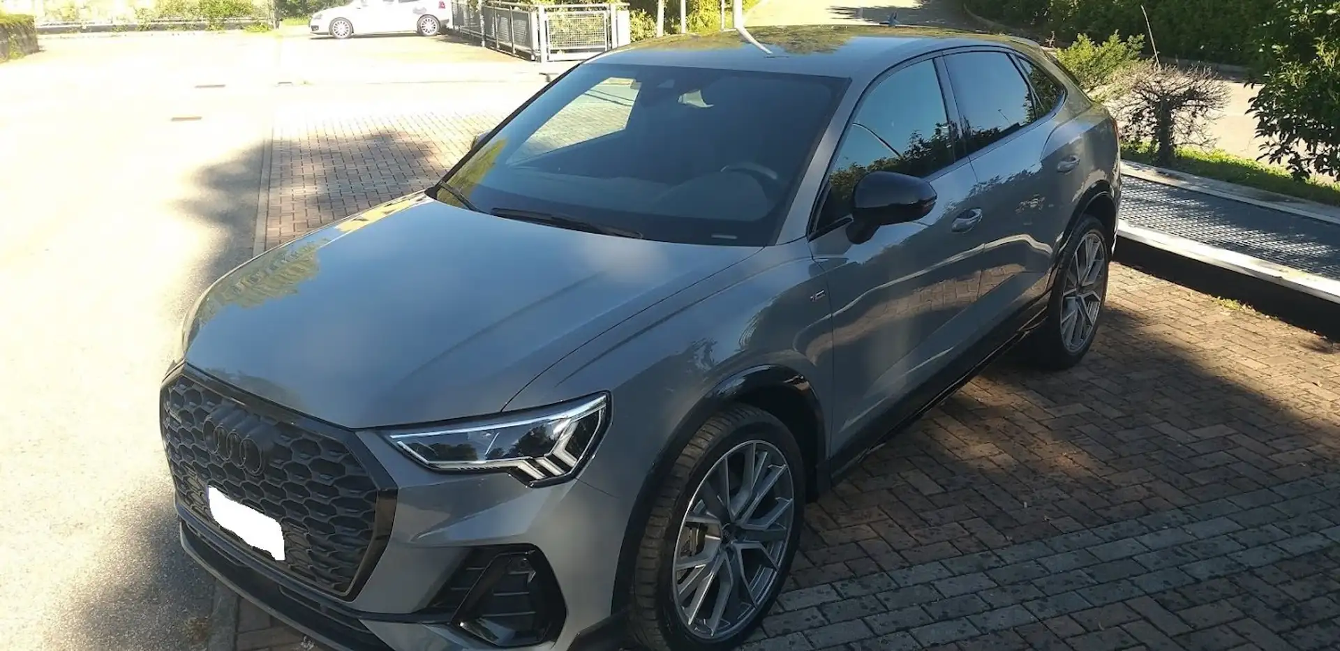 Audi Q3 Q3 I Sportback 2.0 tfsi S line quattro s-tronic Grigio - 1