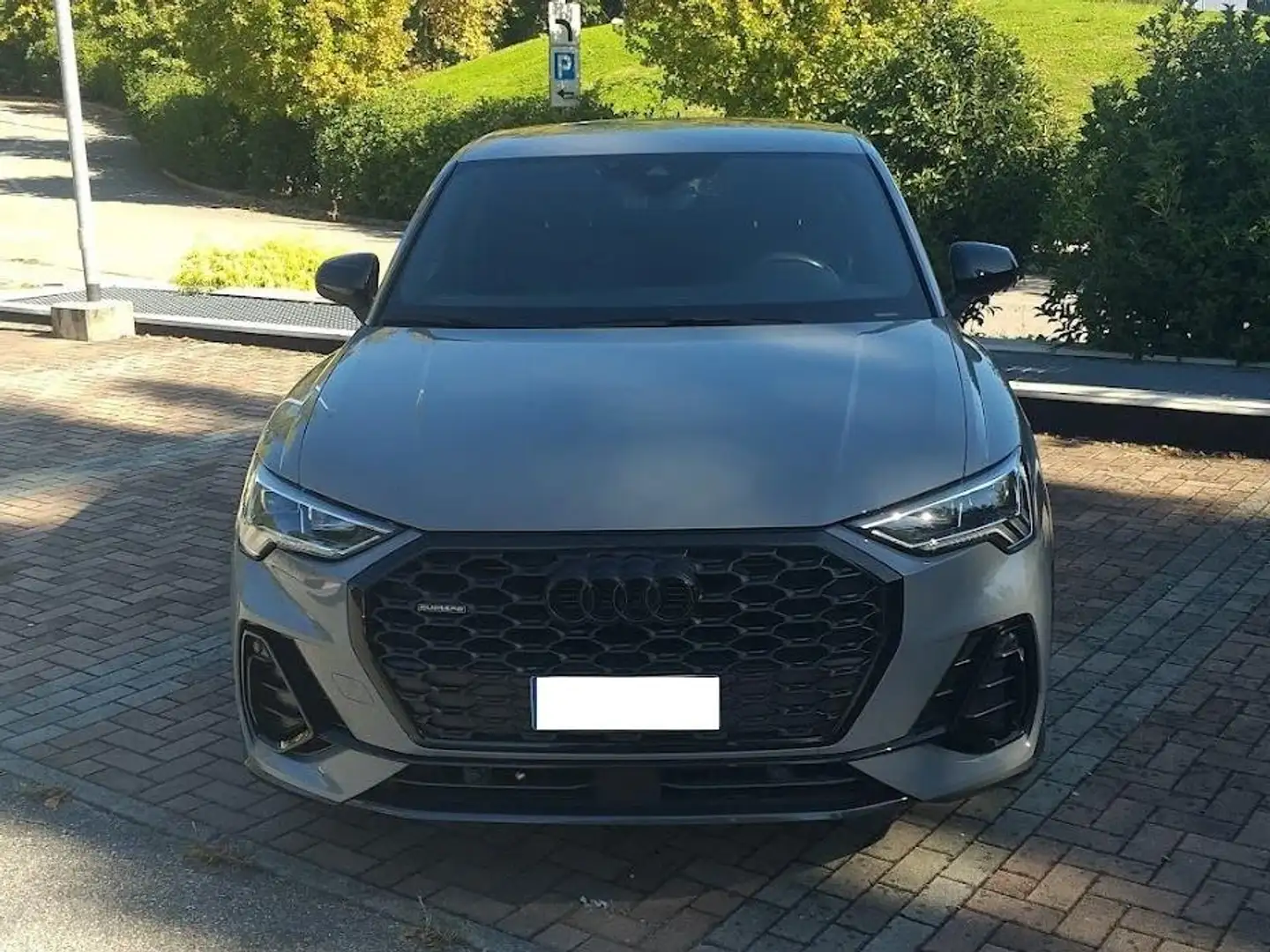 Audi Q3 Q3 I Sportback 2.0 tfsi S line quattro s-tronic Grigio - 2