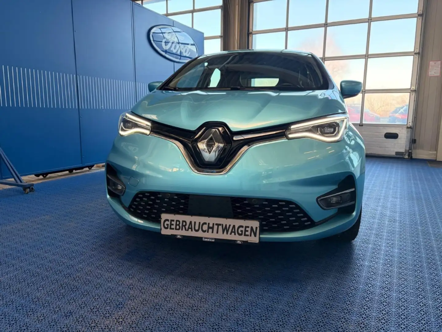 Renault ZOE Intens+PDC+NAV+BLIS+LED+USB+SHZ+Tempomat+LMF Blau - 2
