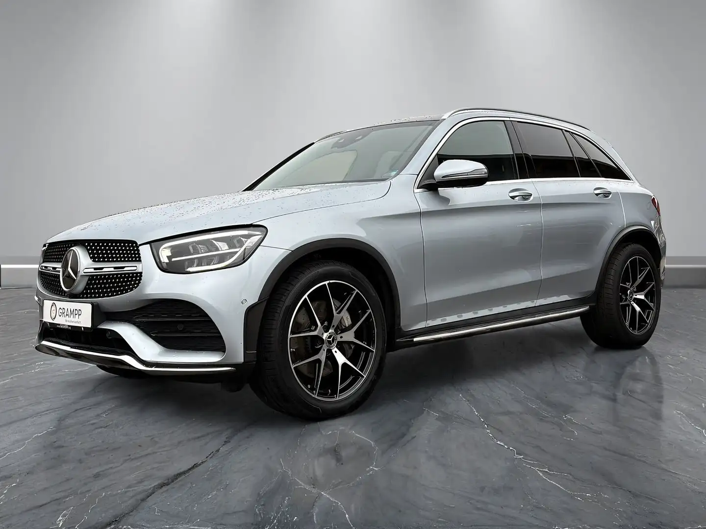 Mercedes-Benz GLC 300 d AMG-Line 4Matic +AHK+BUSINESS+HIGH-END Argent - 2