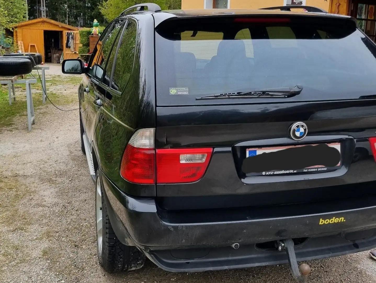 BMW X5 3,0d Aut. Zwart - 2