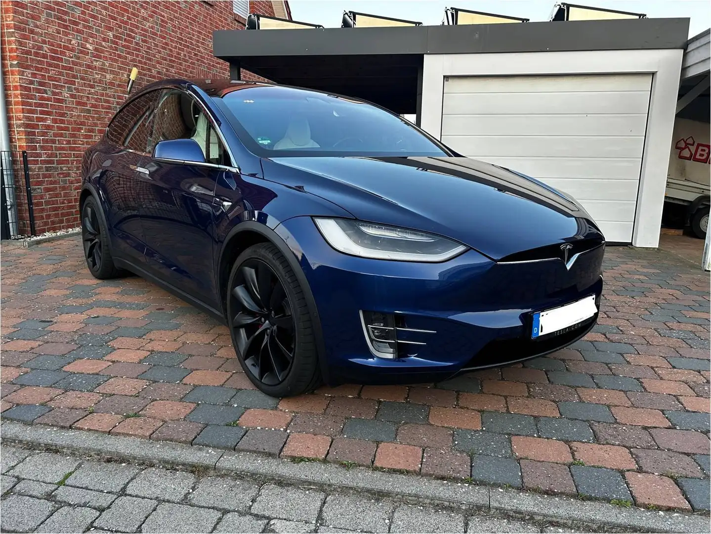 Tesla Model X Model X Raven Ludicrous Performance 6-Sitzer Blauw - 1