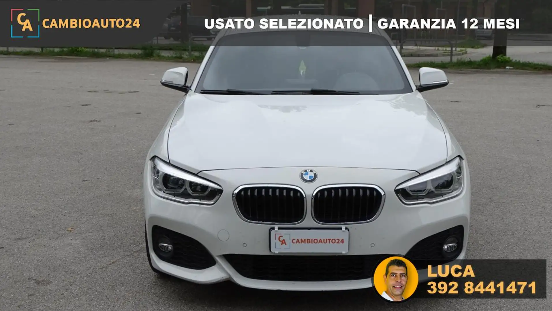 BMW 116 d, "Msport", Automatica, 5 porte, Garanzia.. Blanc - 1