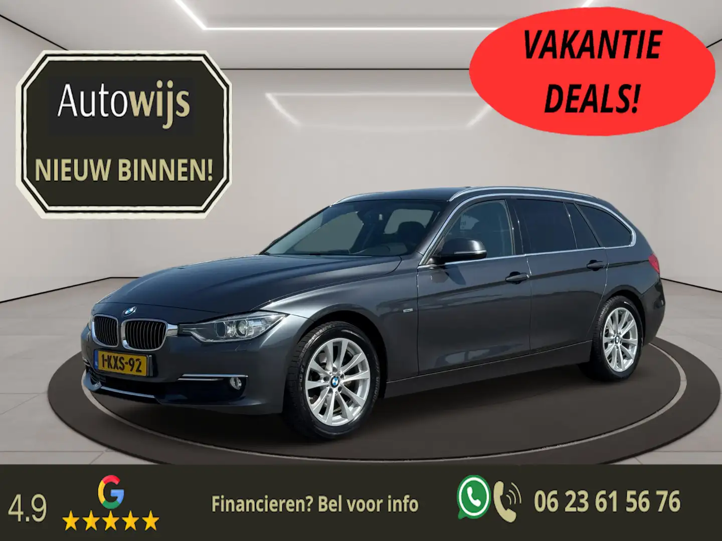 BMW 316 3-serie Touring 316i High Executive|Luxury line|AU Grau - 1