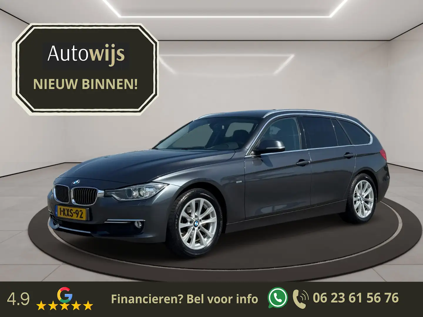 BMW 316 3-serie Touring 316i High Executive|Luxury line|AU Grijs - 1