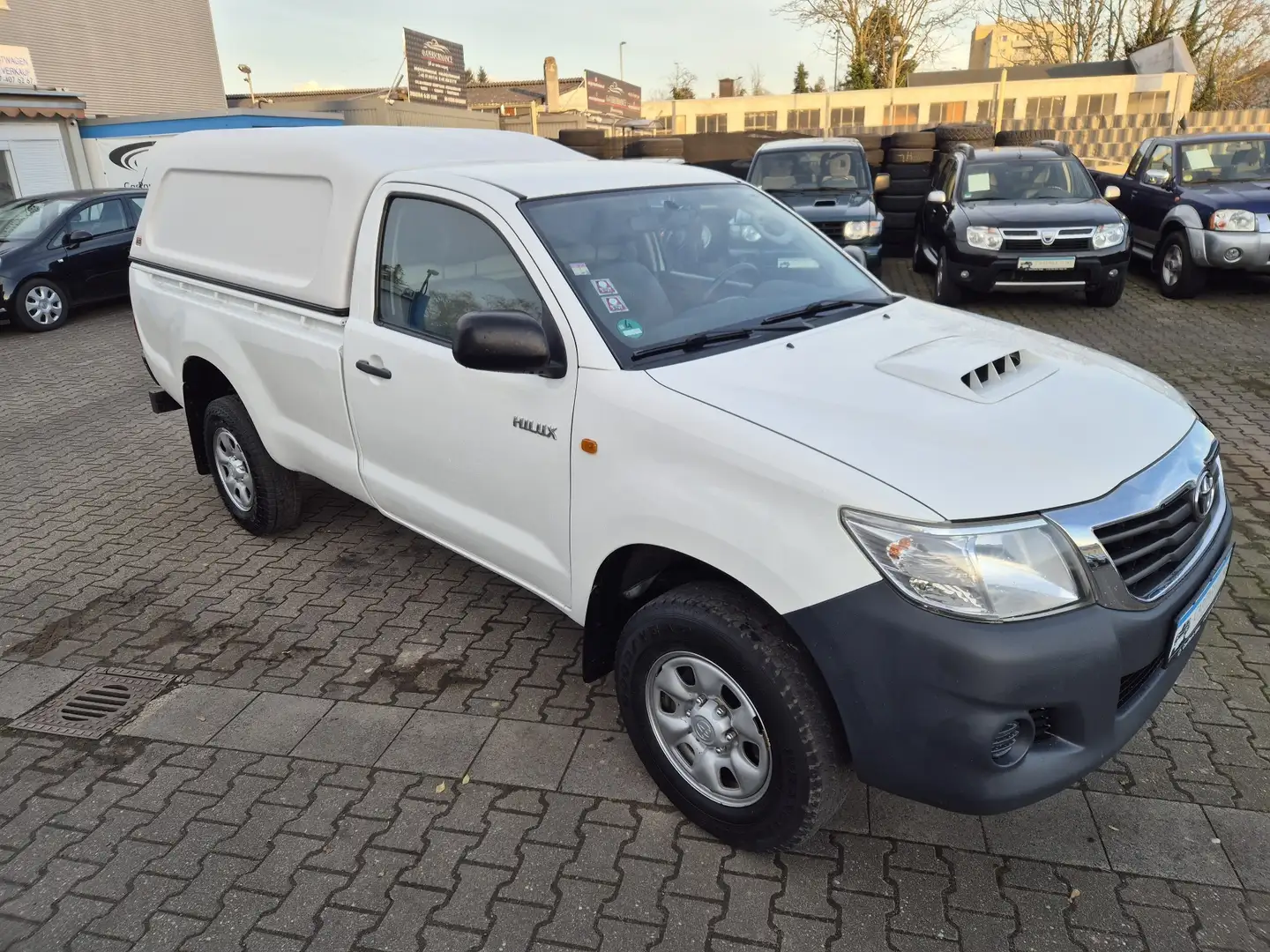 Toyota Hilux Single Cab **19%MWST/LKW-Zl./1. Hand/nur 74 Tkm** Білий - 2