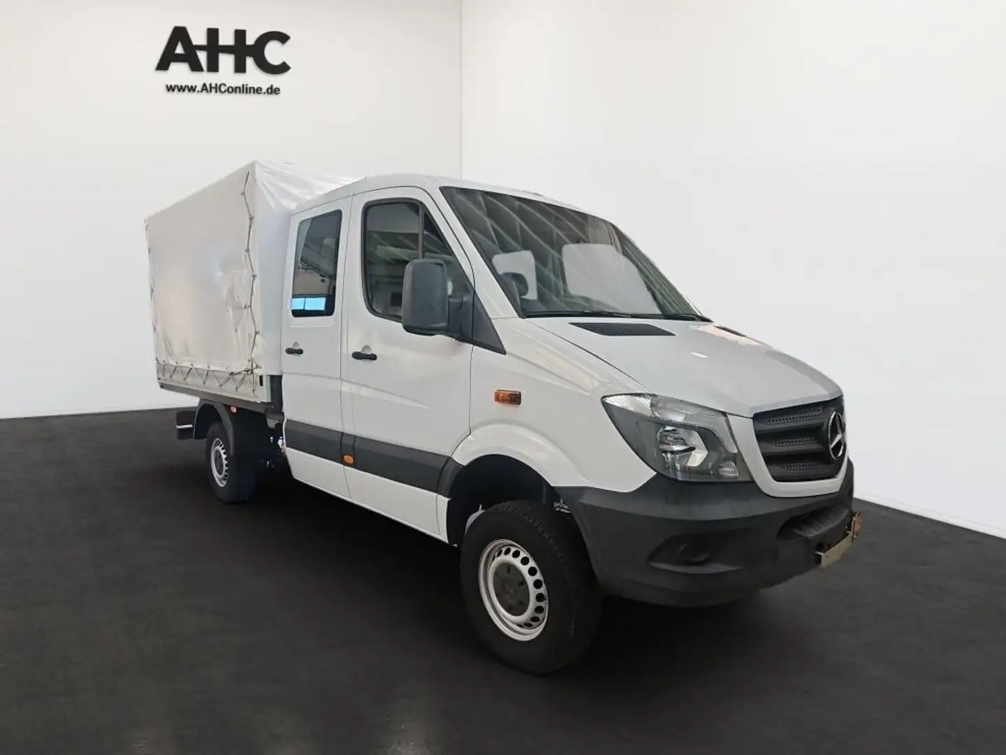 Mercedes-Benz Sprinter 316 Doka Pritsche 4x4 6 Sitze Klima Blanc - 2