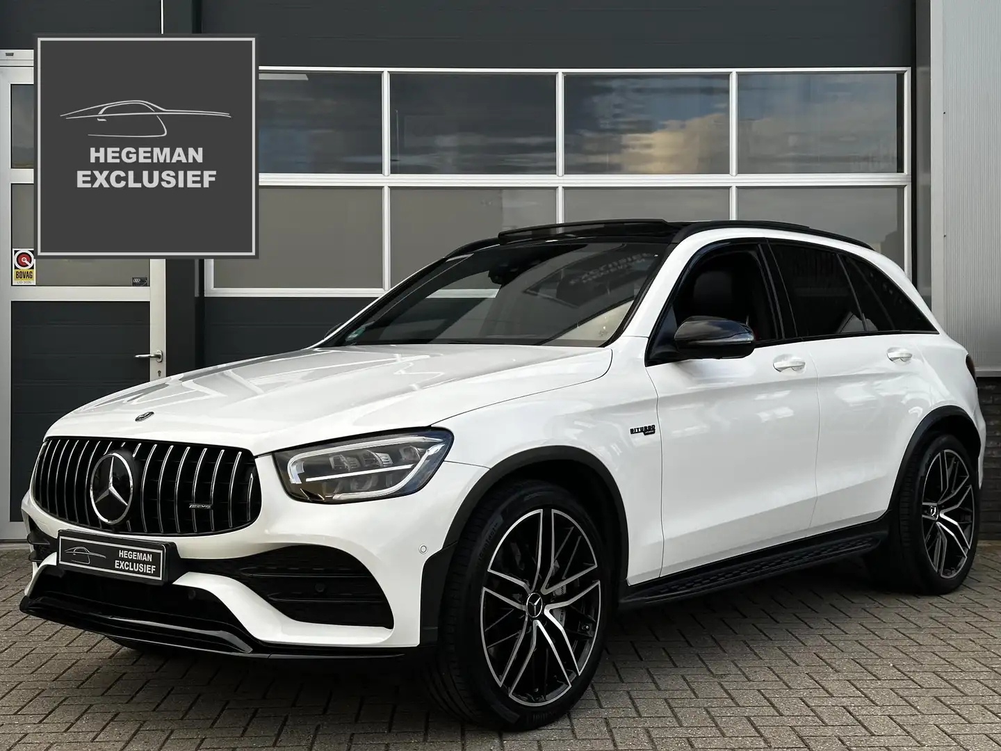 Mercedes-Benz GLC 43 AMG 4MATIC | Schuif-kanteldak | BURMESTER | 360 CAMERA Wit - 1