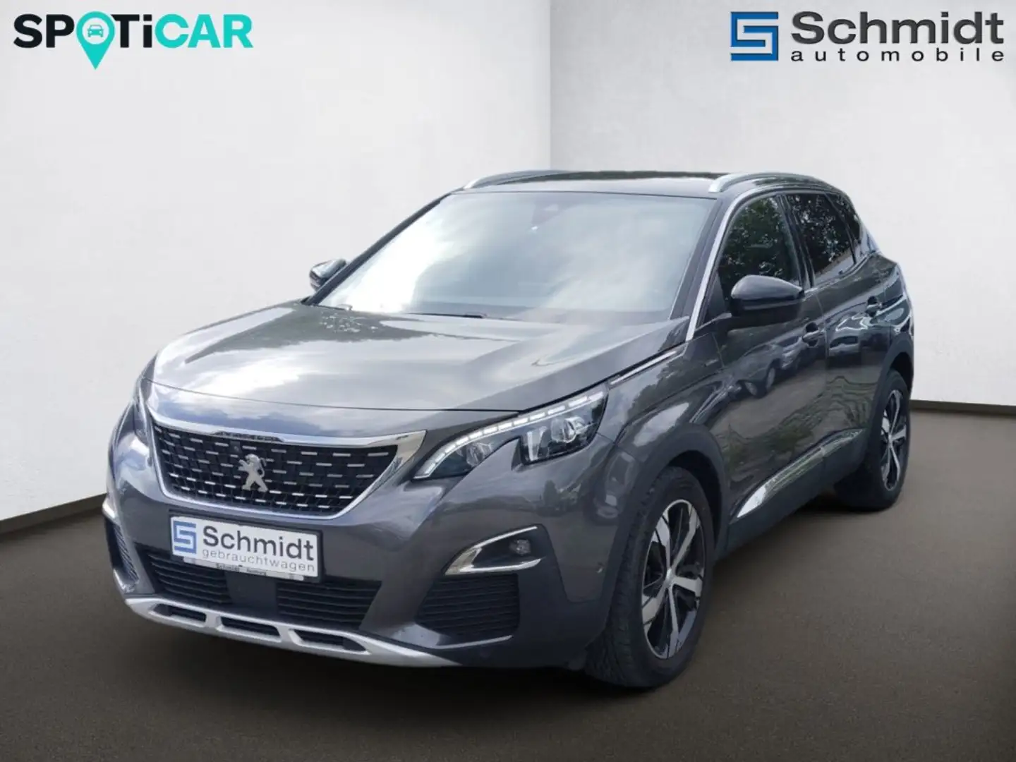 Peugeot 3008 1,2 PureTech 130 S&S EAT8 GT Line Grau - 1