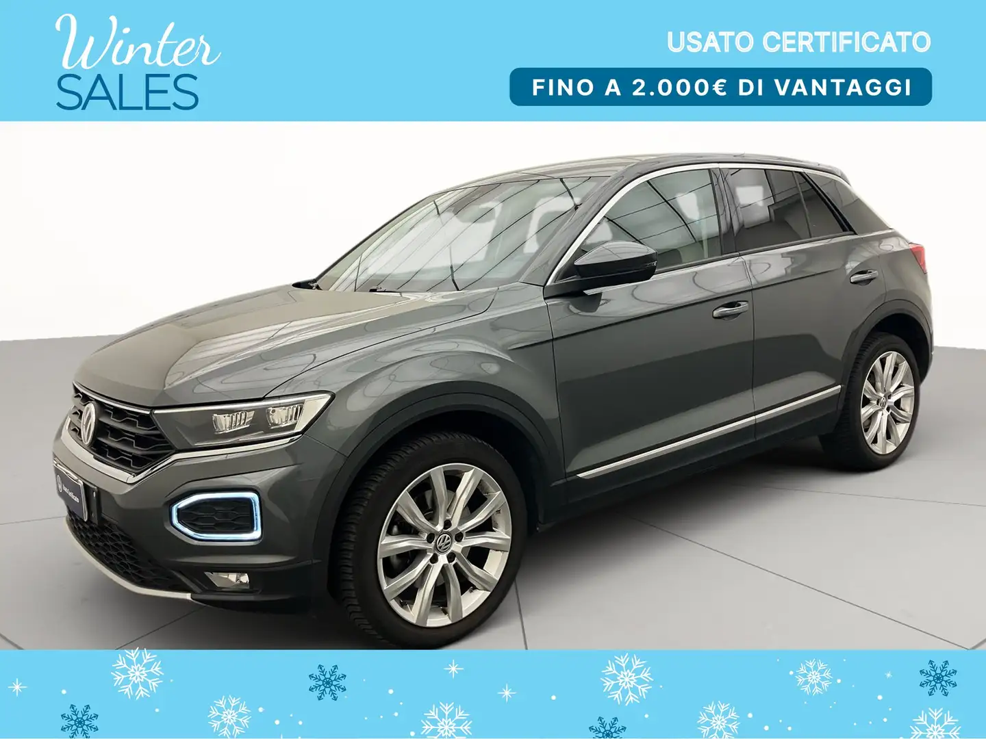 Volkswagen T-Roc 1.5 TSI Advanced Gris - 1