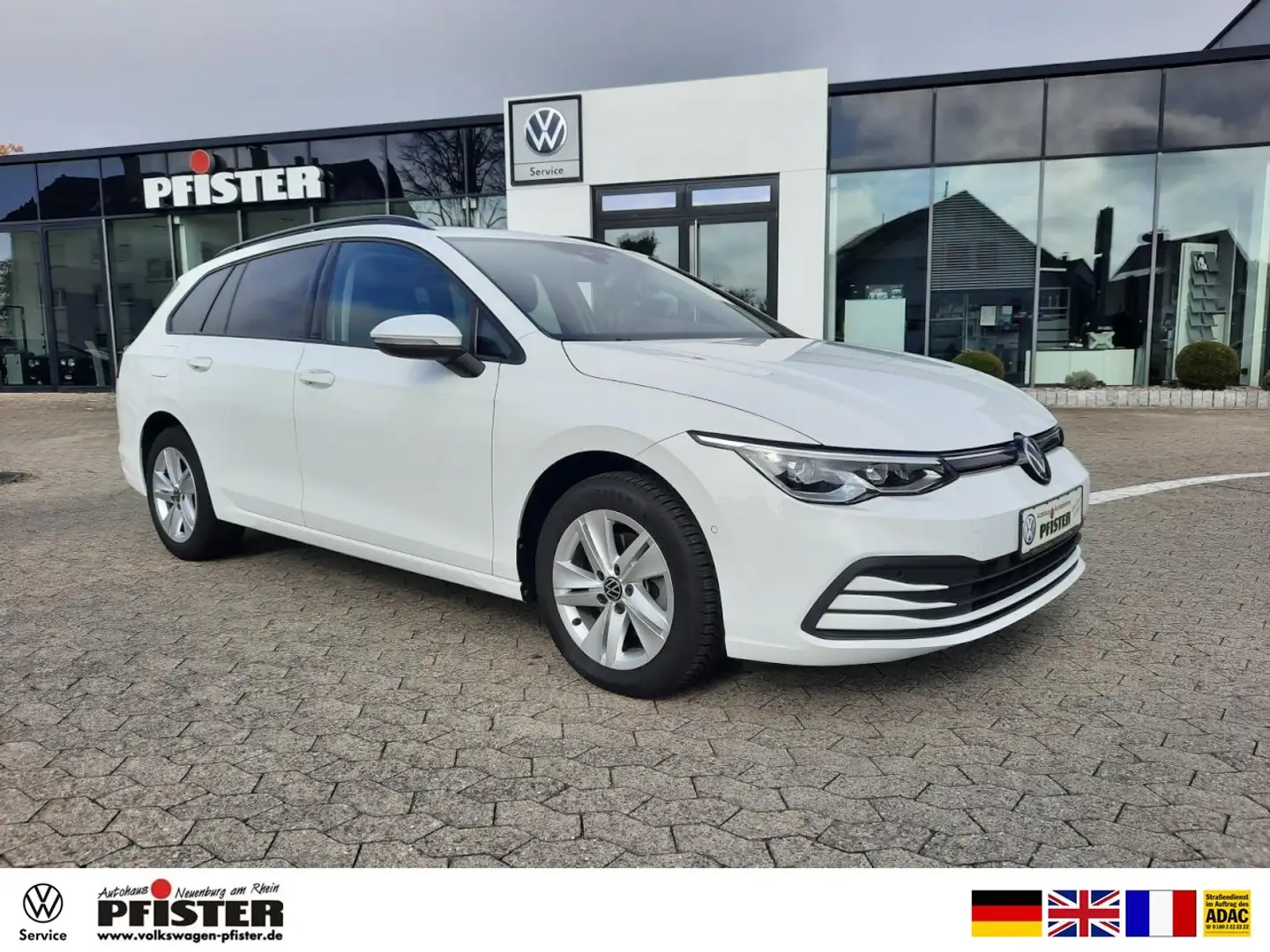 Volkswagen Golf VIII Variant 1.5TSI Life ACC Kamera Navi Klima Weiß - 1