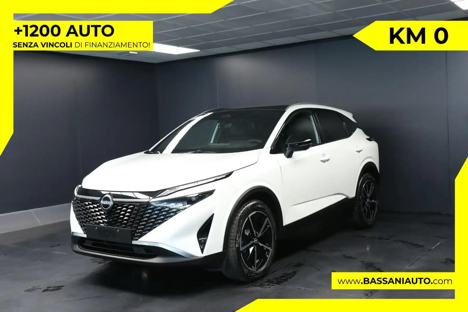 Nissan Qashqai MHEV 158CV Xtronic Tekna TETTO PANORAMICO Weiß - 1