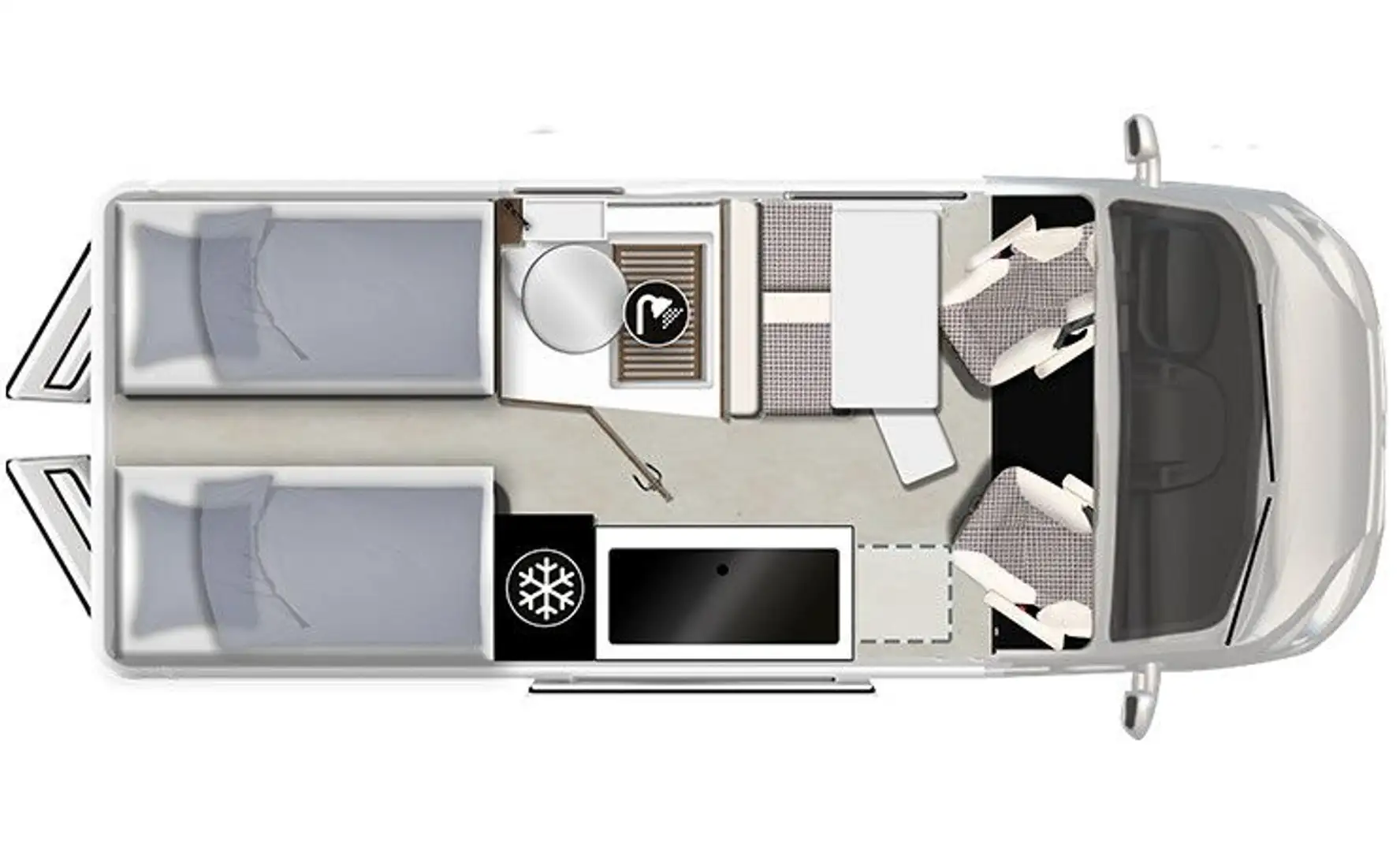 Karmann Davis 620 Trendsyle MJ 25 Autom. - UVP: 65.660€ Grau - 1