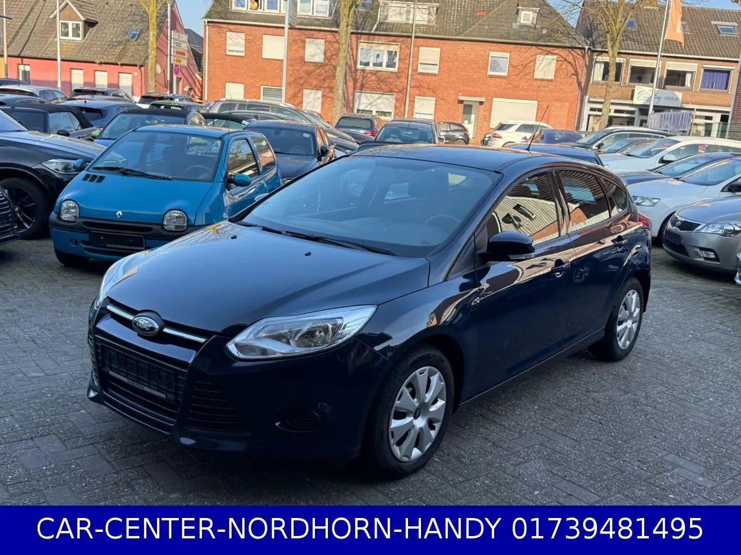 Ford Focus Lim.1.6*MFLKLIMA*NUR 92 000KM*** Blau - 1