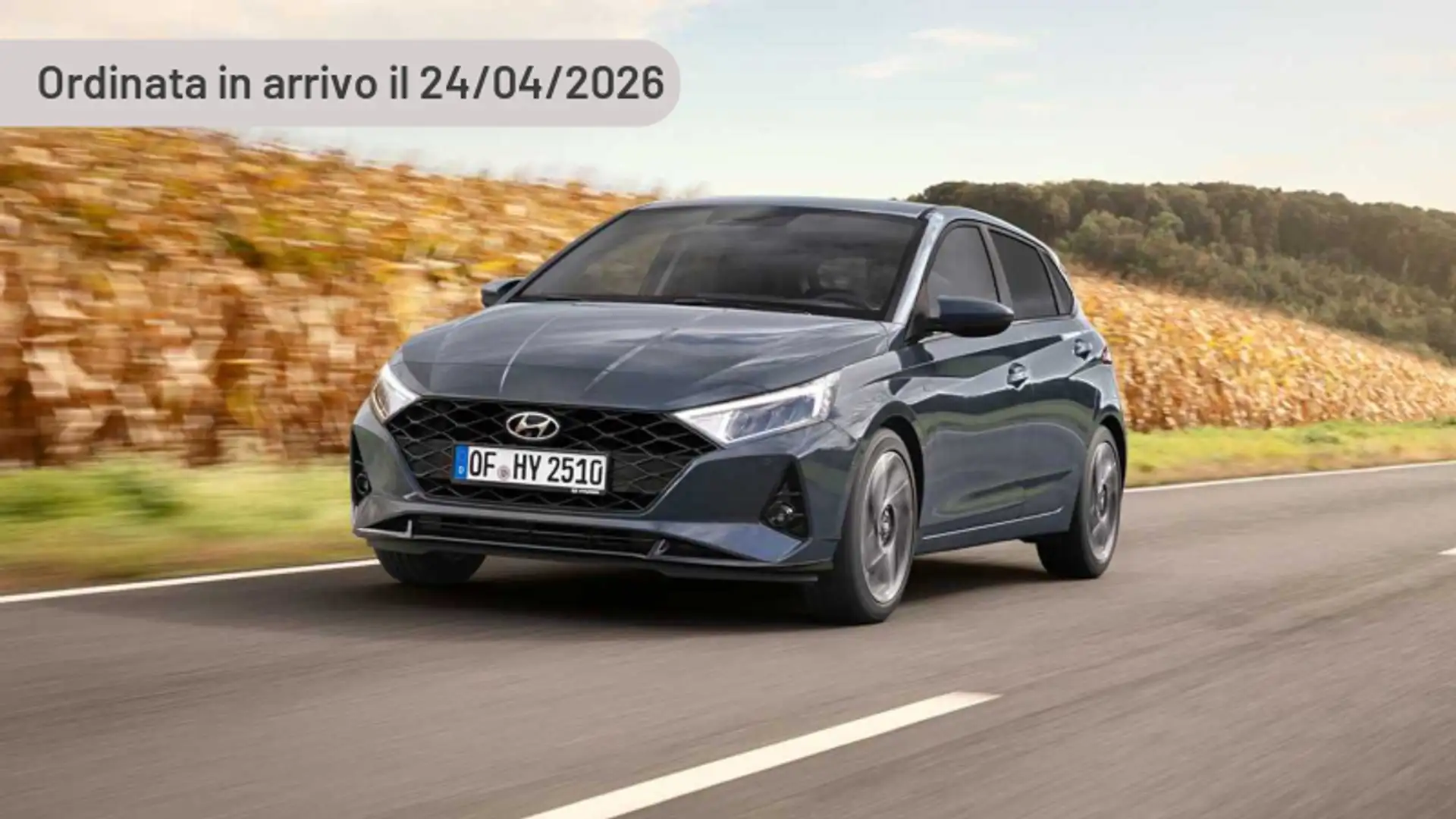 Hyundai i20 1.0 T-GDI 48V Connectline Argento - 2