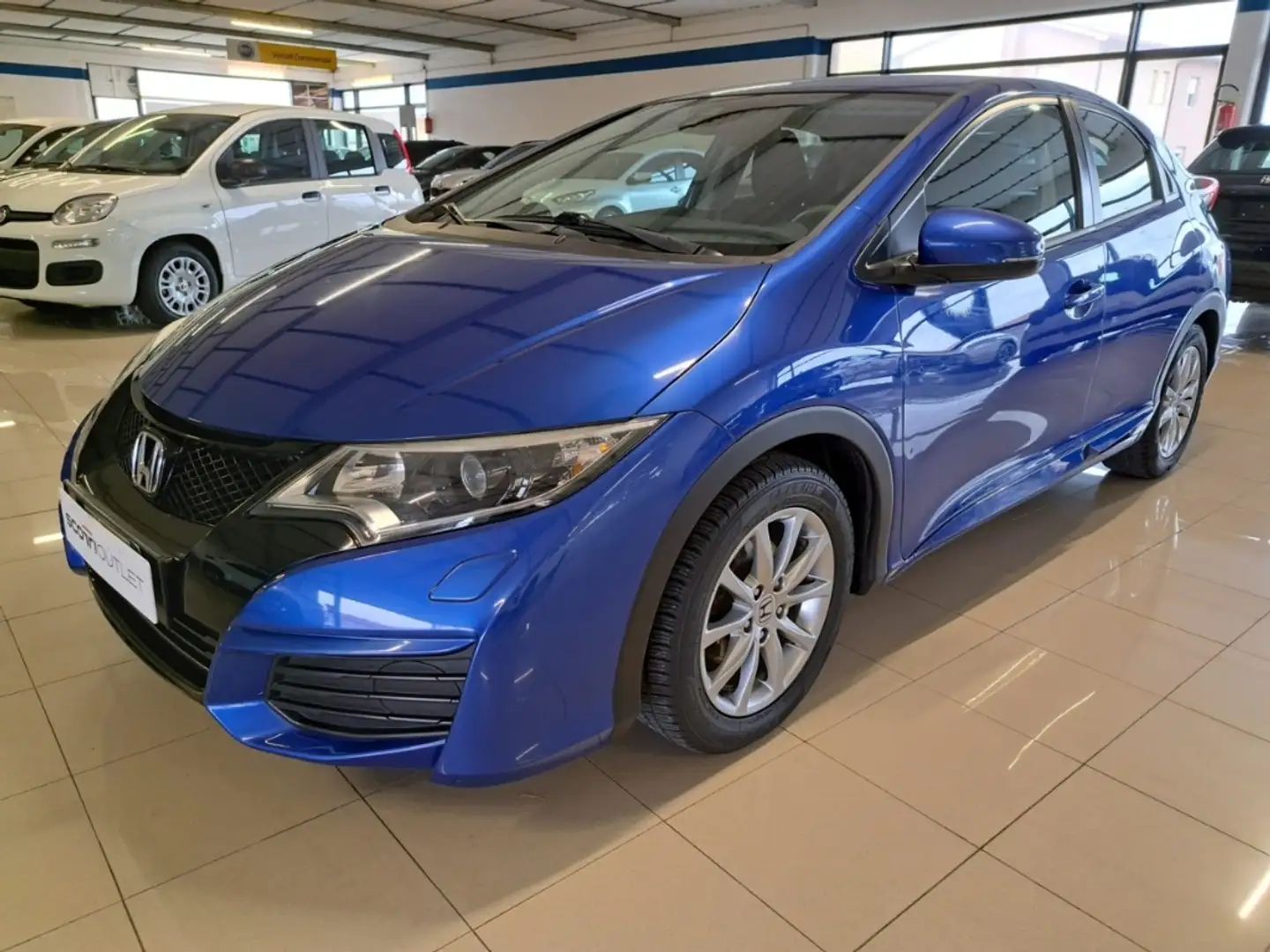 Honda Civic 5 Porte 1.4 NAVI Elegance Navi ADAS Azul - 1