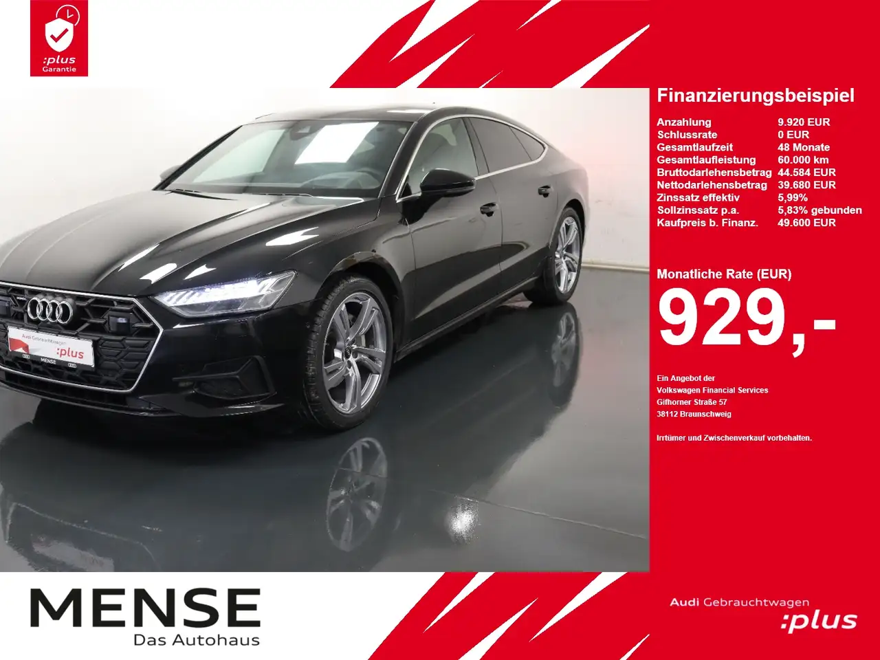 Audi A7 Sportback 45 TDI quattro S tronic Matrix|AHK — photo 1 of 15