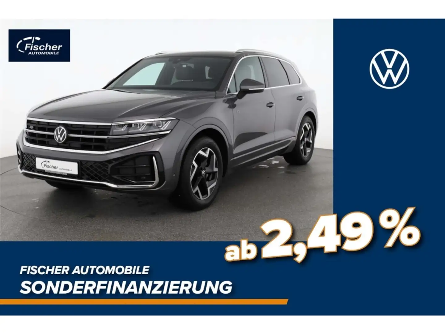 Volkswagen Touareg 3.0 TDI V6 4Motion R-Line Grau - 1
