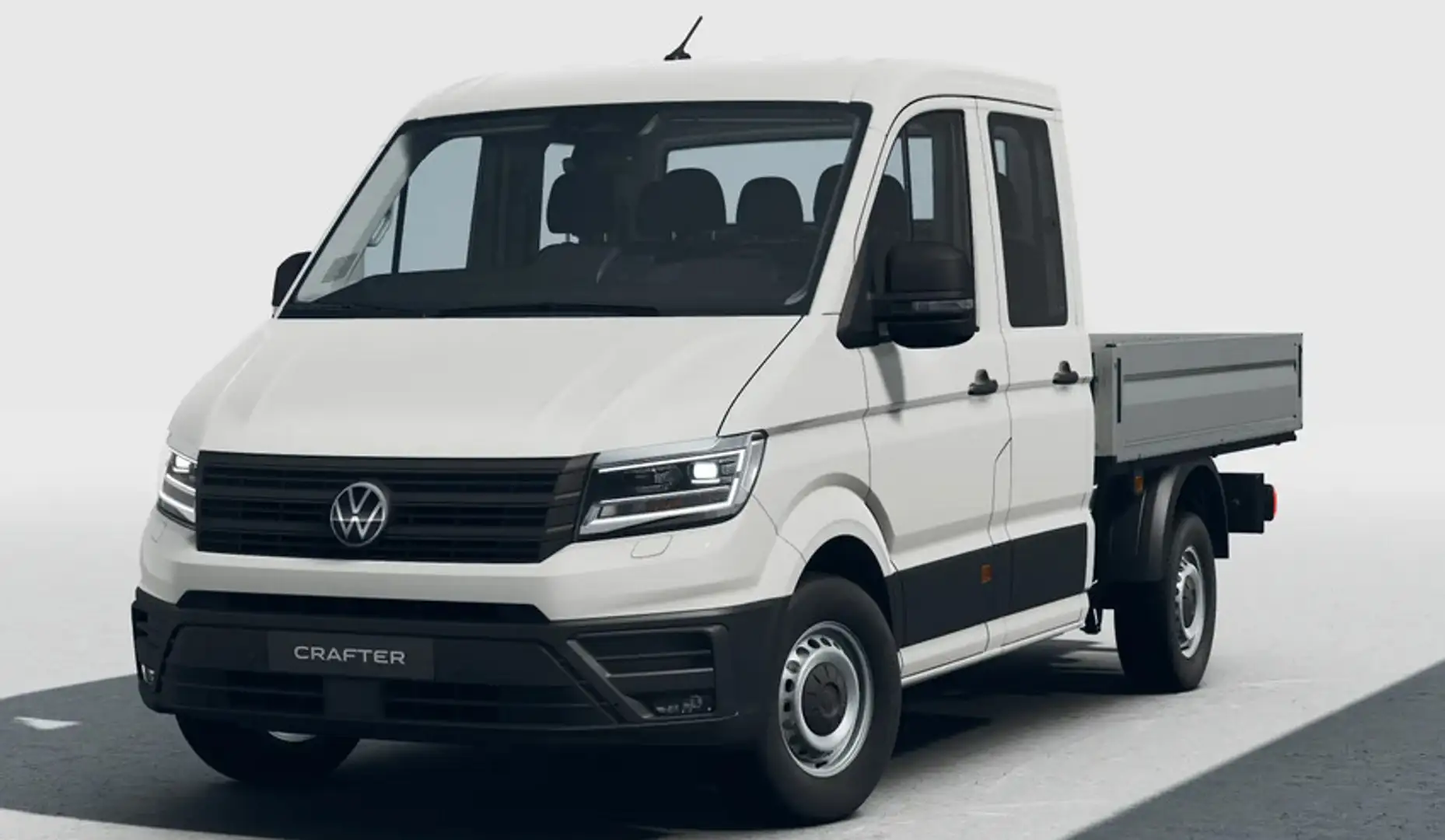 Volkswagen Crafter 35 DOKA Pritsche L3 2.0 TDI Automatik Weiß - 2
