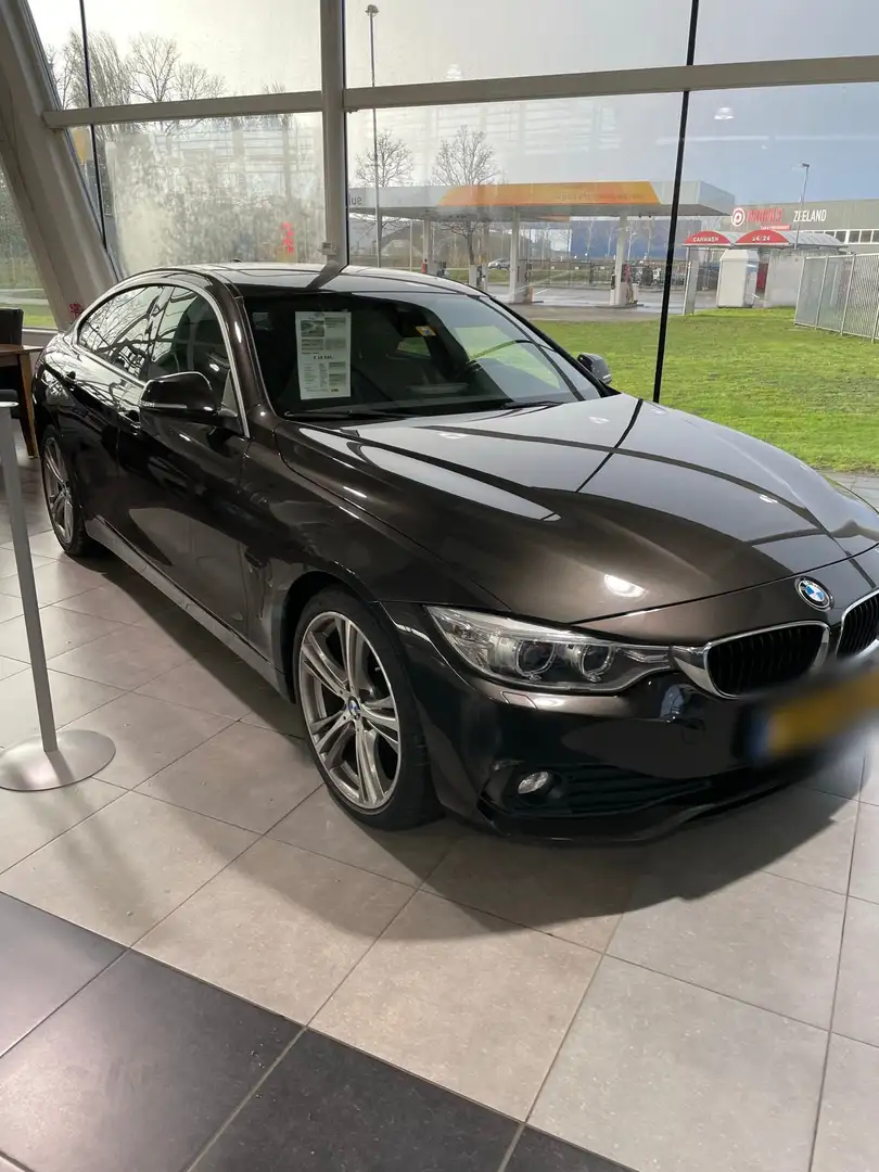 BMW 420 Gran Coupé 420d HighExe Navi Schuifdak AUT Bruin - 2