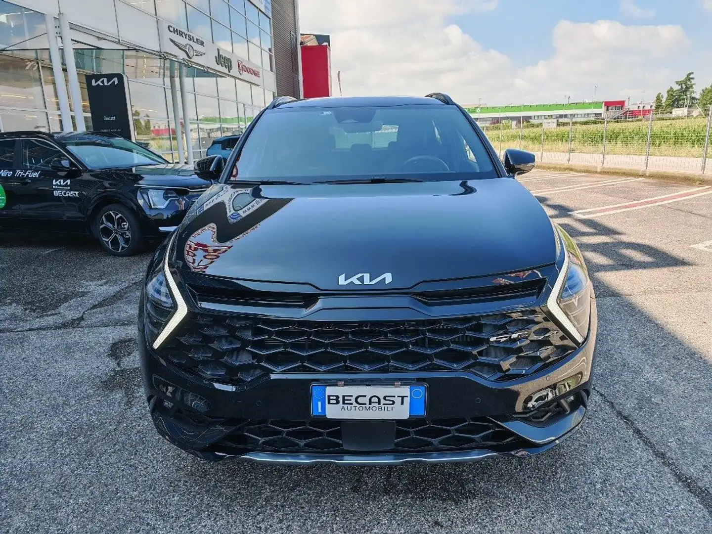 Kia Sportage 1.6 CRDi MHEV DCT GT-line - AZIENDALE Negro - 2